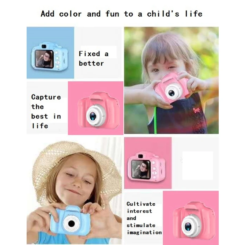 

Children Kids Camera Educational Toys Children Baby Gifts Birthday Gift Digital G2AC