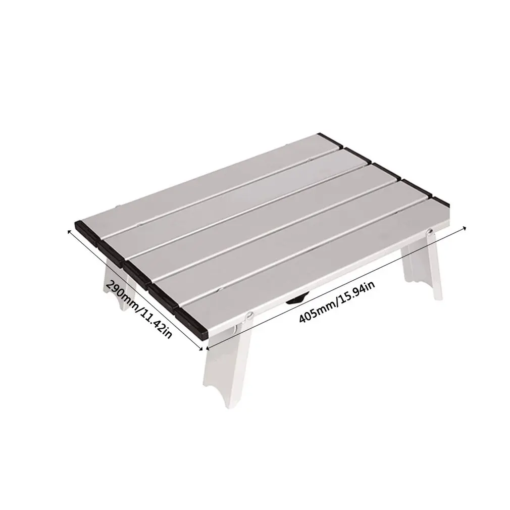 

Portable Table Foldable Folding Camping Hiking Desk Traveling Outdoor Picnic New Blue Gray Pink Black Al Alloy Ultra-Light