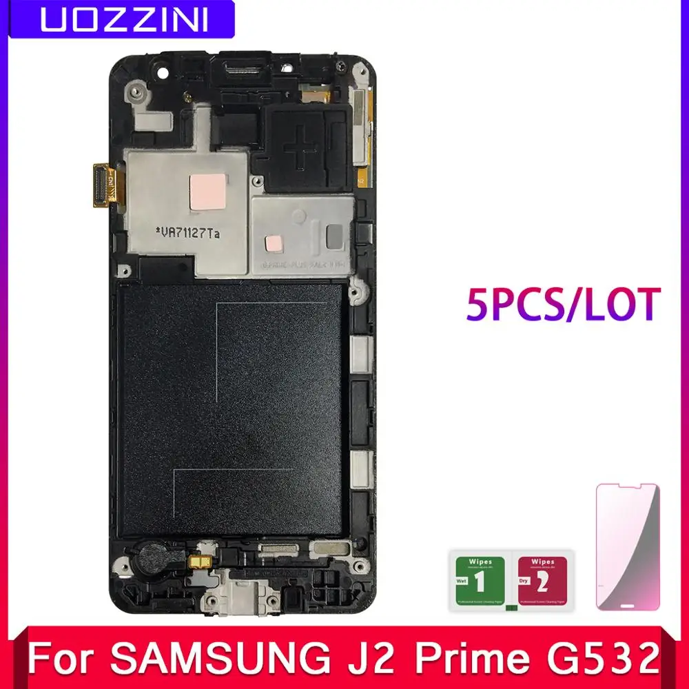 5 шт./лот ЖК дисплей для samsung Galaxy J2 Prime G532 SM G532F сенсорный экран Рамка дигитайзер