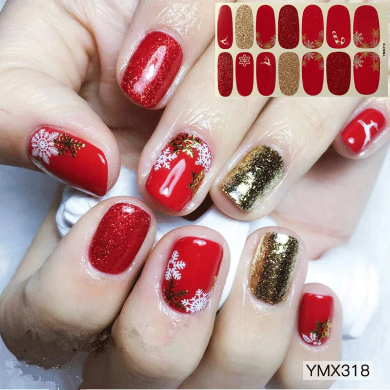 14 наконечников/лист сделай сам Рождественские узоры в виде снеговика снежинки