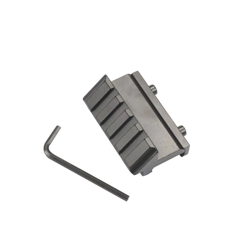 One side 45 Degree angle Offset 20mm Rail Mount for Weaver Picatinny Rail Caza Hugnting Accessories