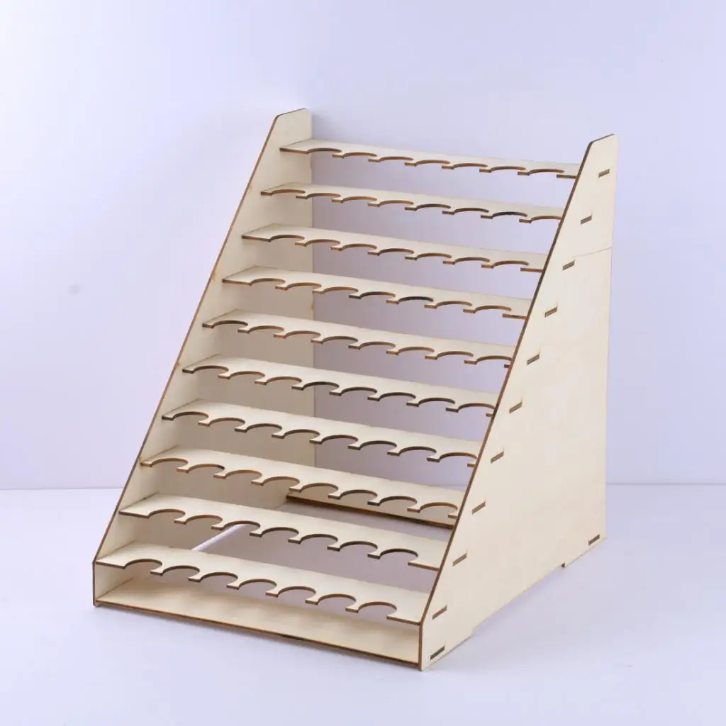 75 отверстий бутылка для краски кисти эпоксидной Инструмент Деревянный