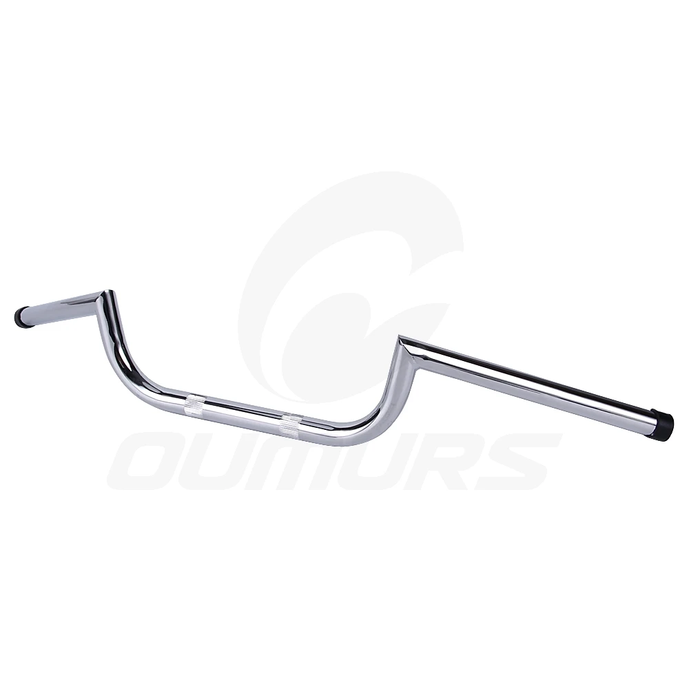 OUMURS мотоцикл 7/8 &quot22 мм руль подъемная ручка для Honda Suzuki Yamaha подходит Harley Bobber Cruiser
