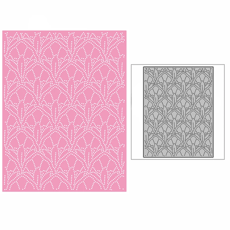 

Новинка панели с пятнистым узором на Хэллоуин 2021 металлические Вырубные штампы для «сделай сам» Скрапбукинг и изготовление карт Декор тисн...