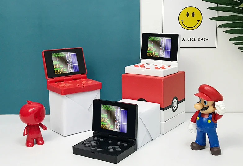 Оригинальная игровая консоль nes для FC 8 бит 3 0 дюйма AV выход 500 мАч 1000 различных