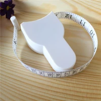 1 5m white measuring tape automatic retract measure meter for body waist chest legs centimeter measurement retractable ruler