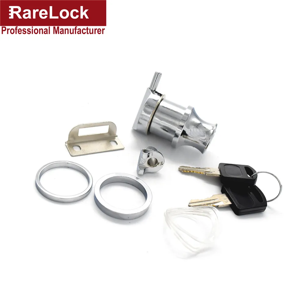 Дверная ручка с замком шкафчик для Стекло Показать чехол коробка ящик показа