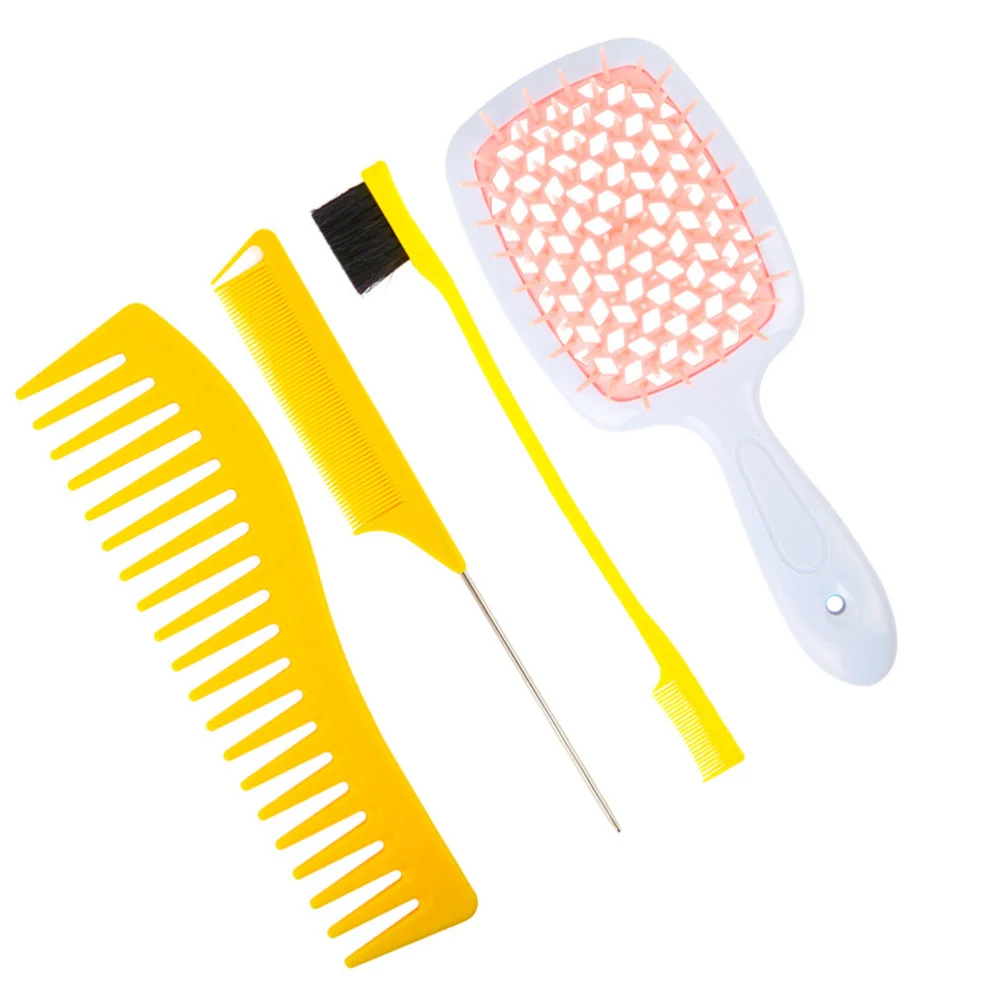 

4Pcs Professional Hair Comb Set Durable Haircut Combs Hairdressing Accessories