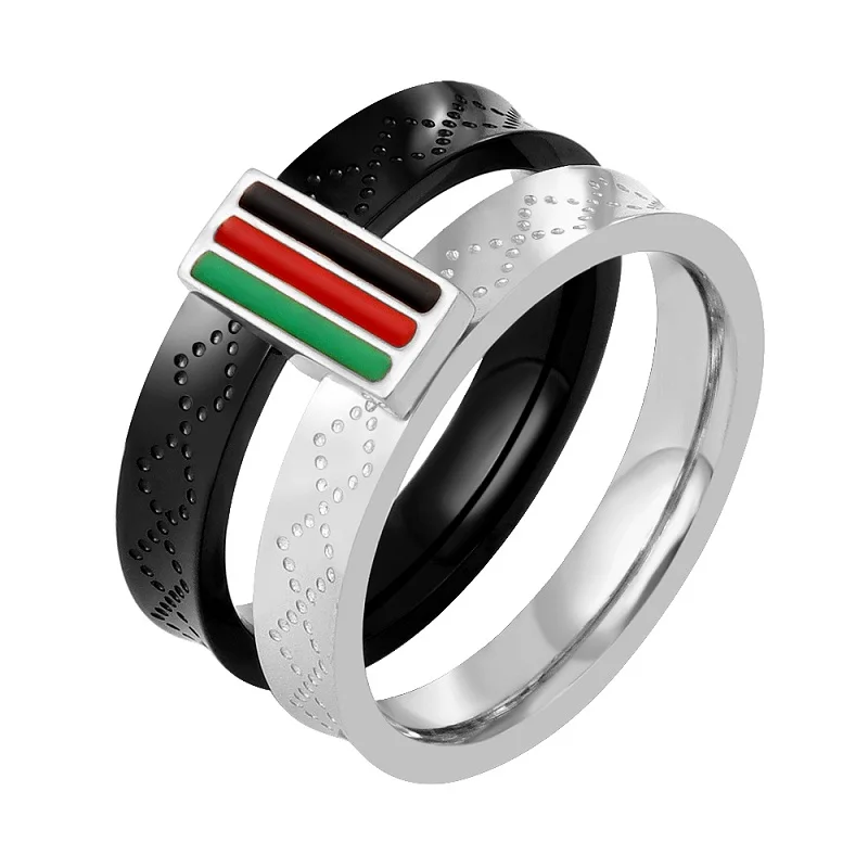 Индивидуальные 3 цвета золото серебро розовое кольца для женщин Модные