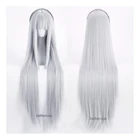 Парик для косплея Re:Zero Life in a Zero, термостойкий синтетический, с шапочкой