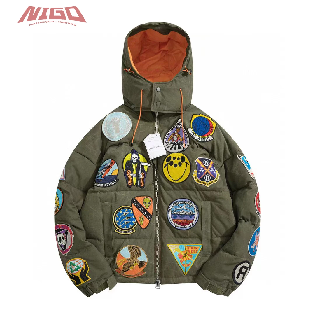 

NIGO RM пуховик пальто # nigo8864