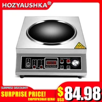 high power 3500w induction cooker household stainless steel battery stove commercial induction cooker kitchen cooking