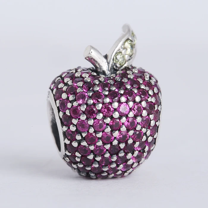 Новая весенняя коллекция подвесок в виде яблока из стерлингового серебра 925