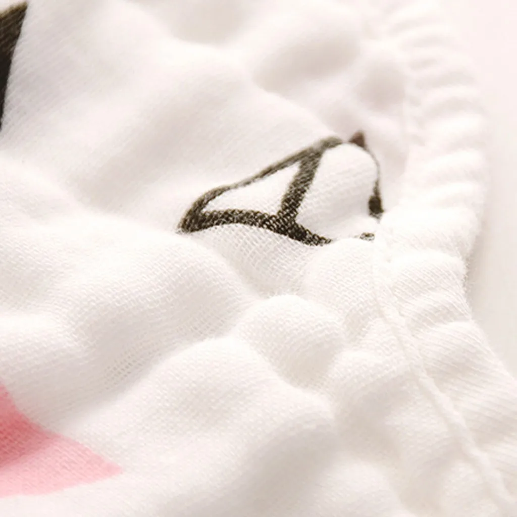 

Newborn Baby Bibs Cartoon Printing Cotton Soft 360 Degree Rotating Bibs Saliva Towel Baberos Babero Nio