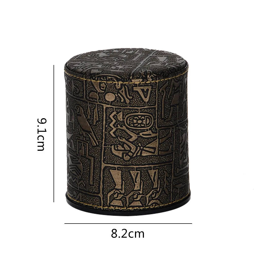 Горячая продажа высококачественный кожаный стакан для игральных костей