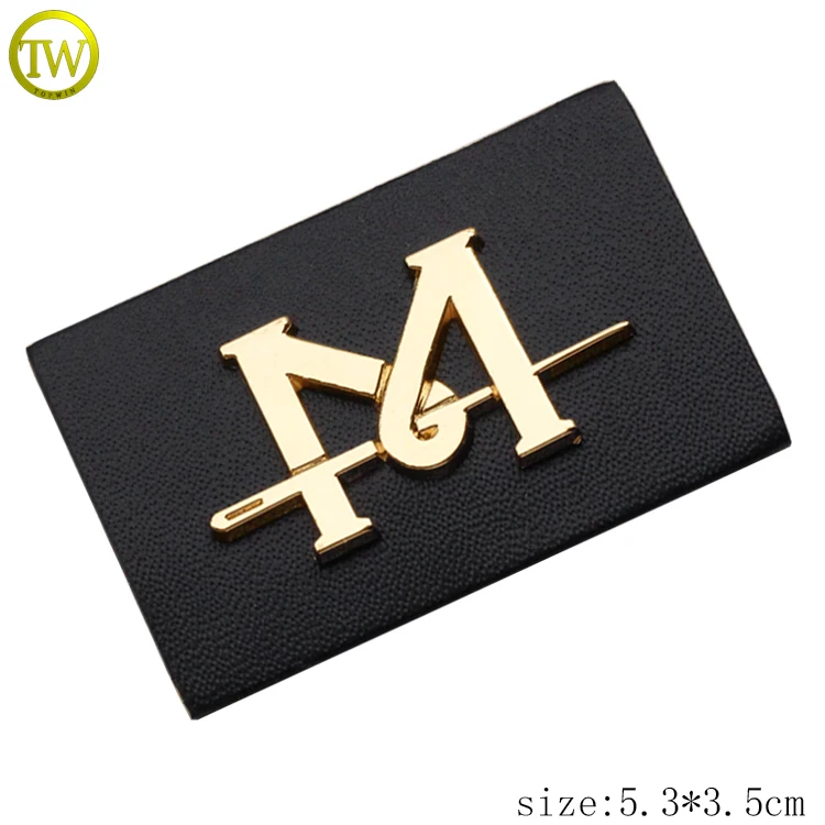 Индивидуальный персонализированный металлический логотип из искусственной