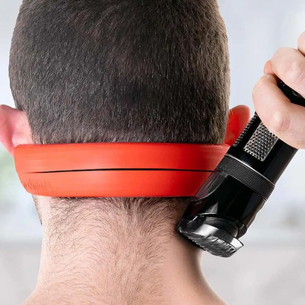 

Neck Hair Template Precise Position Hands-free DIY Haircut Guide Neckline Shaving Template for Family