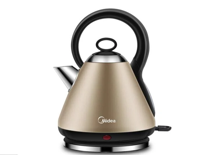 

chinaguangdong Midea MK-SJ1761b household stainless steel electric water kettle 1.7L 110-220-240v auto power off brown