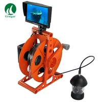 sw 2288d panning underwater monitor system 50m cable with monitor and camera head can be used for underwater treasure hunting