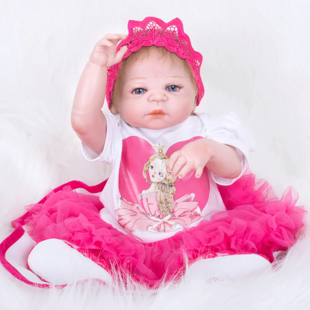 22 дюймовые детские тканевые куклы для новорожденных мальчиков реальные живые