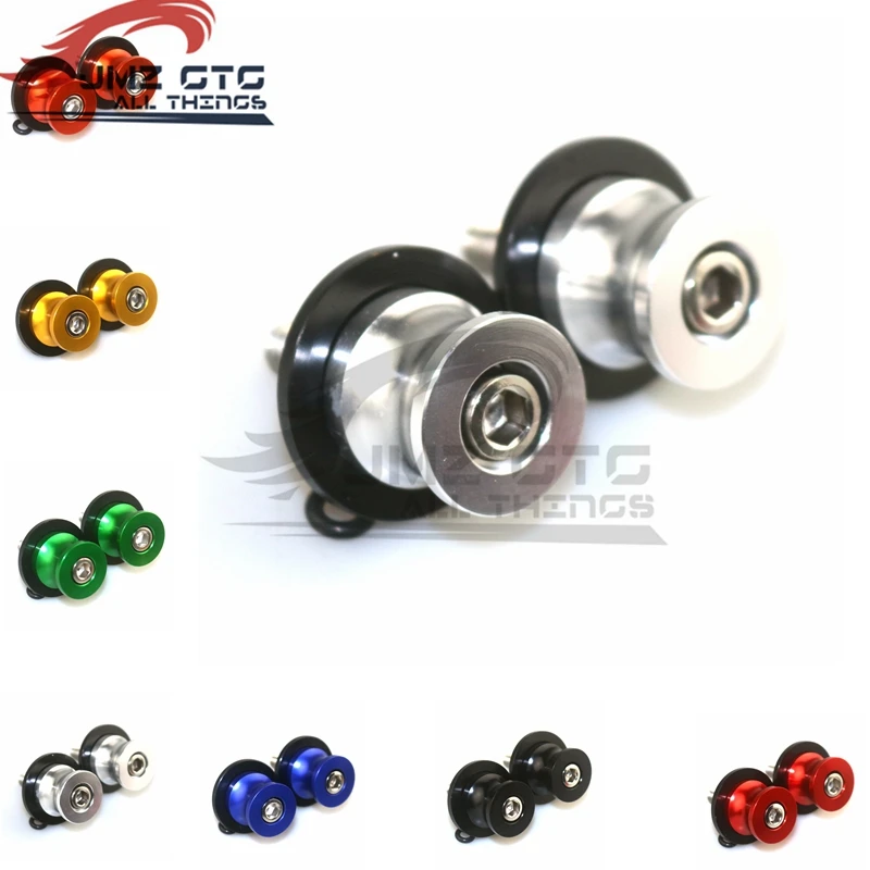 8MM Motorcycle CNC Aluminum Swingarm Spools Slider Stand Screw For Suzuk GSR GSX650F GSXR1000 GSXR600 GSXR750 GSXS1000 with | Автомобили и