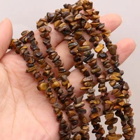 natural stone beads irregular shaped tiger eye stone crystal gravel beaded for jewelry making diy bracelet necklace accessories