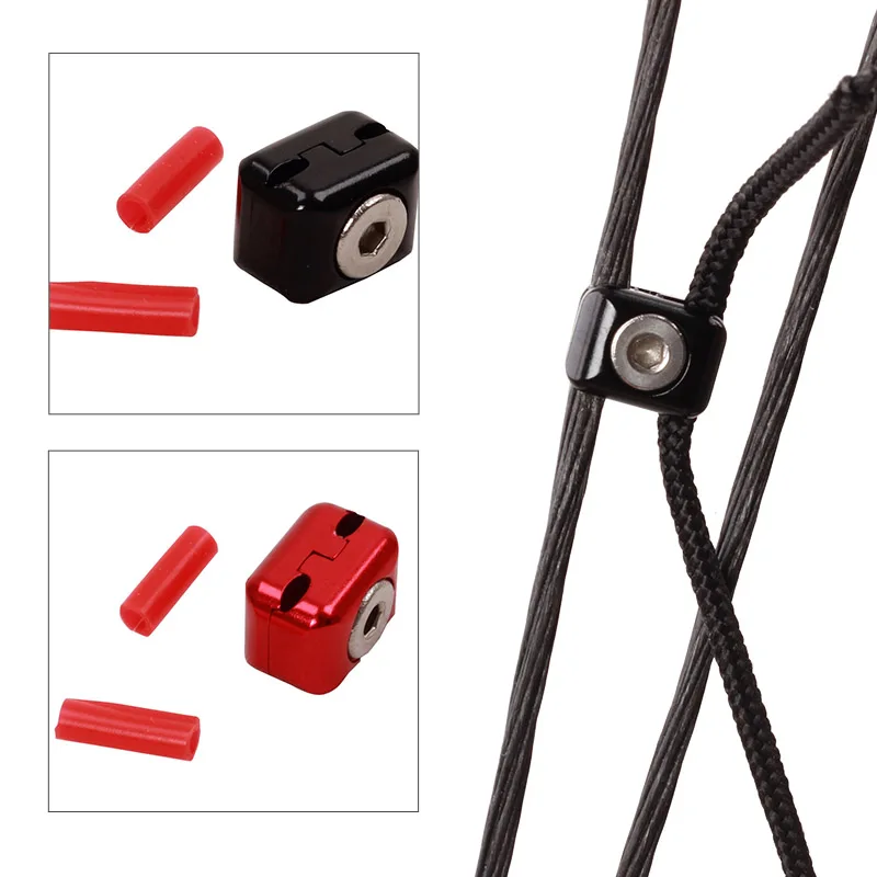 

2pcs Archery Metal Buckle Drop Away Arrow Rest Clip Cable Fastener Clamp For Compound Bow And Arrow Shooting Hunting Accessories