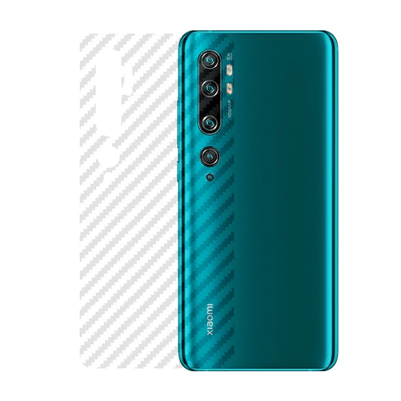 3 шт./лот Ультратонкий Тонкий прозрачный стикер из углеродного волокна для Xiaomi Mi