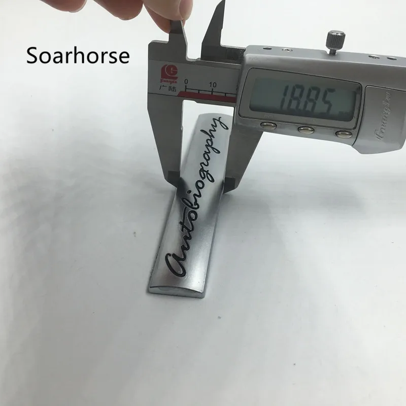 Soarhorse для Land Rover Range Спортивная автобиография суперзаряженная эмблема Matel задний