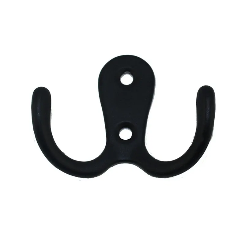 Винтажные Крючки Вешалки для кастрюль крючки сумок из сплава настенный двойной