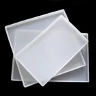 Super Big Square Coaster Silicone Mold Large Fluid Artst Mold Resin Coaster Making Epoxy Resin Crafts