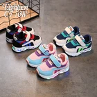 Новое поступление 2021, светящиеся кроссовки для мальчиков, светодиодная лампа, мигающий тренажер, светящиеся кроссовки, светящаяся обувь