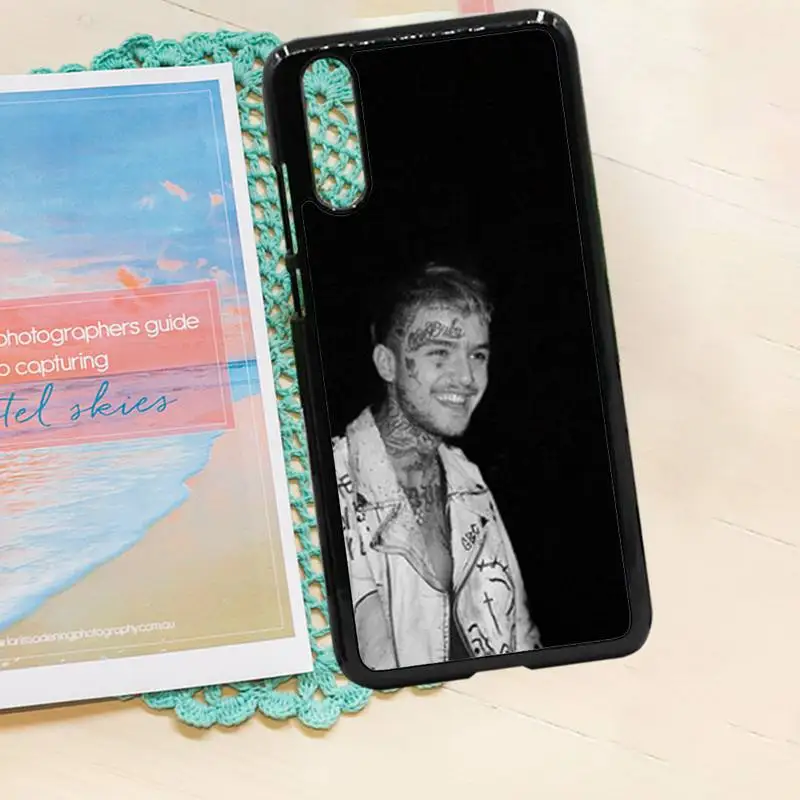 

Lil Peep rapper Lil Gustav Elijah Ahr Bo Peep Phone Case PC for iPhone 11 12 pro XS MAX 8 7 6 6S Plus X 5S SE 2020 XR