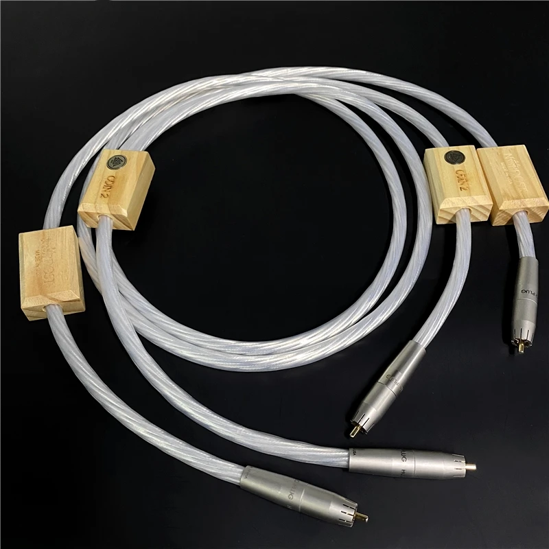 

Аудиофильный кабель RCA Nordost Odin2, серебристая линия интерсоединения для Hi-Fi аудиоусилителя, CD-плеера