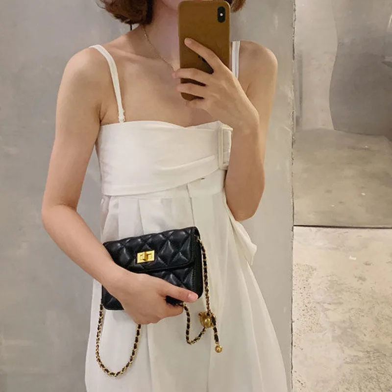 

Transhipment Pearl Mobile Phone Bag Chain Small Bag Women's Messenger Bag Women's Versatile Retro Small Fashion Chest Bag