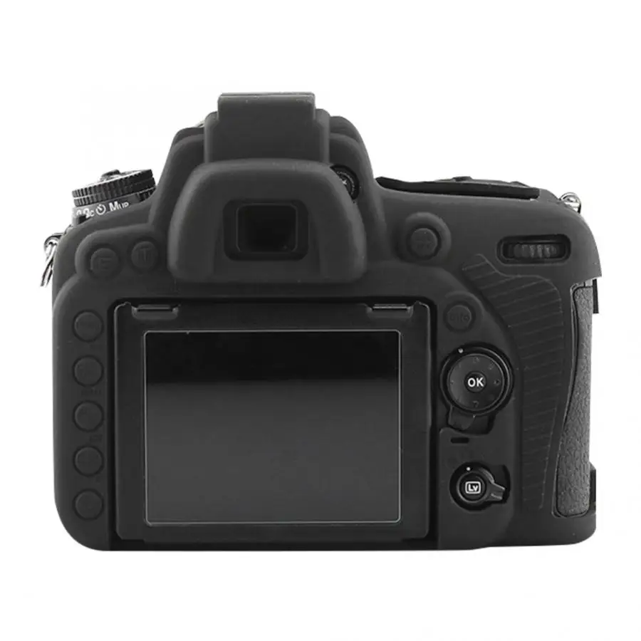 Чехол для камеры Nikon, чехол для камеры, Прочный чехол для камеры Nikon D750, мягкий силиконовый защитный черный чехол для объектива