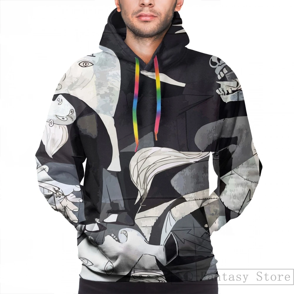 Женская Повседневная Толстовка с капюшоном и принтом | Мужская одежда