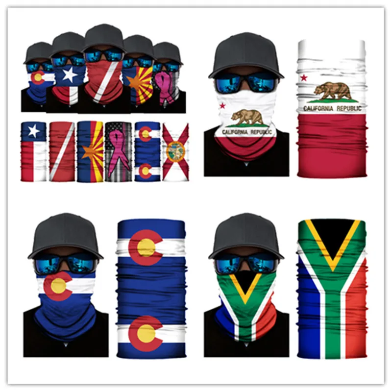 

Flag Series Multi-Functional Cycling Mask 3D Warm Magic Scarf