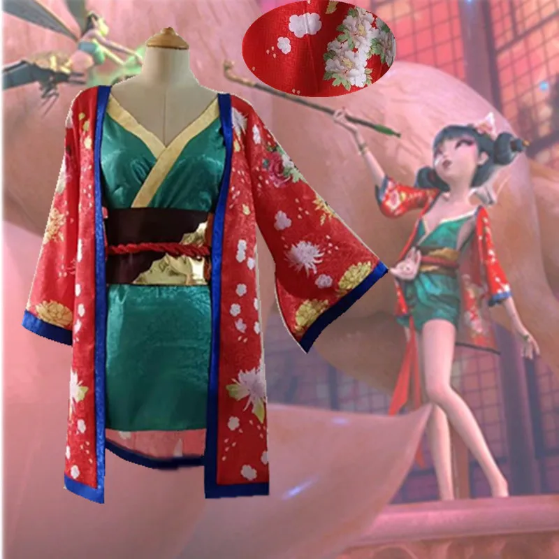 Костюм в стиле аниме с героями мультфильмов белая змеиная девушка лиса женский