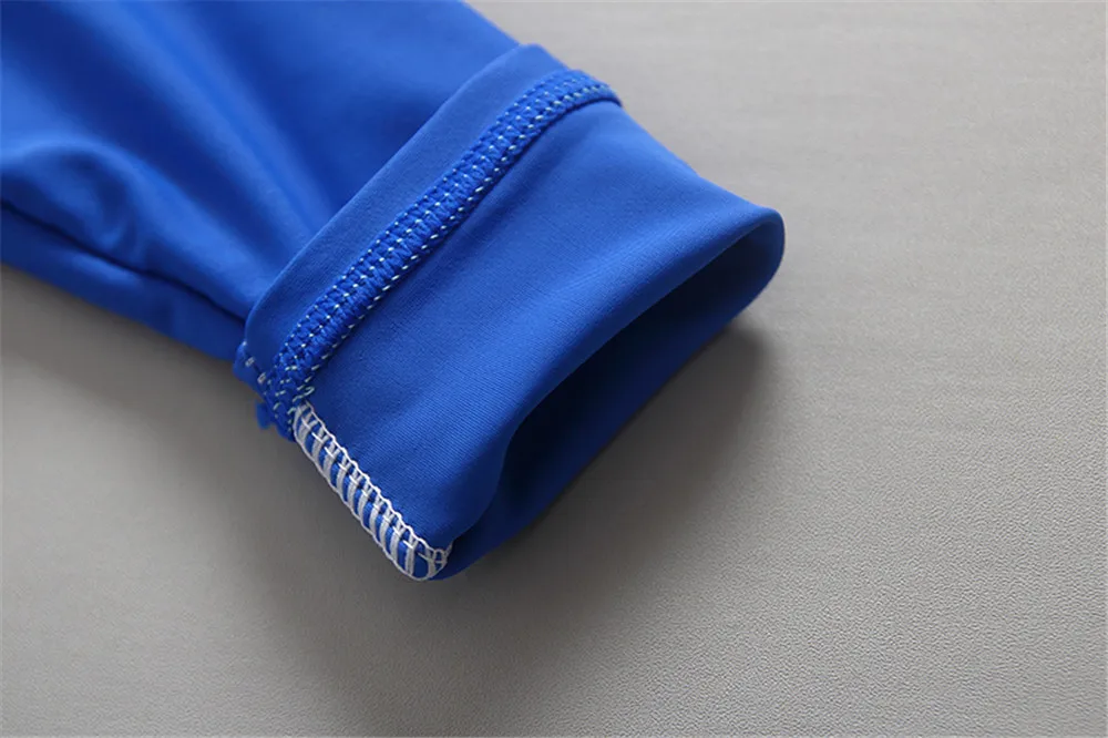 Детский купальный костюм UPF50 детский с длинными рукавами и уф защитой для