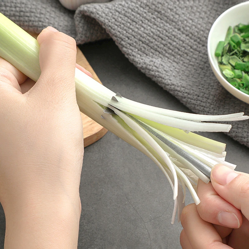 Кухня лук цветок резак Нержавеющая сталь овощ перец чили измельчитель шалоты