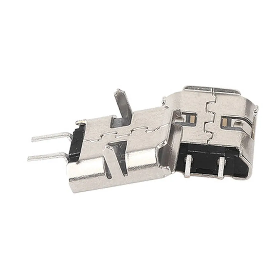 

10 шт., 2-контактный разъем Micro USB типа B для мобильного телефона, разъем Micro USB, 2-контактный разъем для зарядки