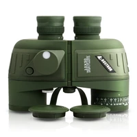 new full covered compass military binoculars 10x50 night vision stabilized rangefinder binoculars for voyage powerful quality