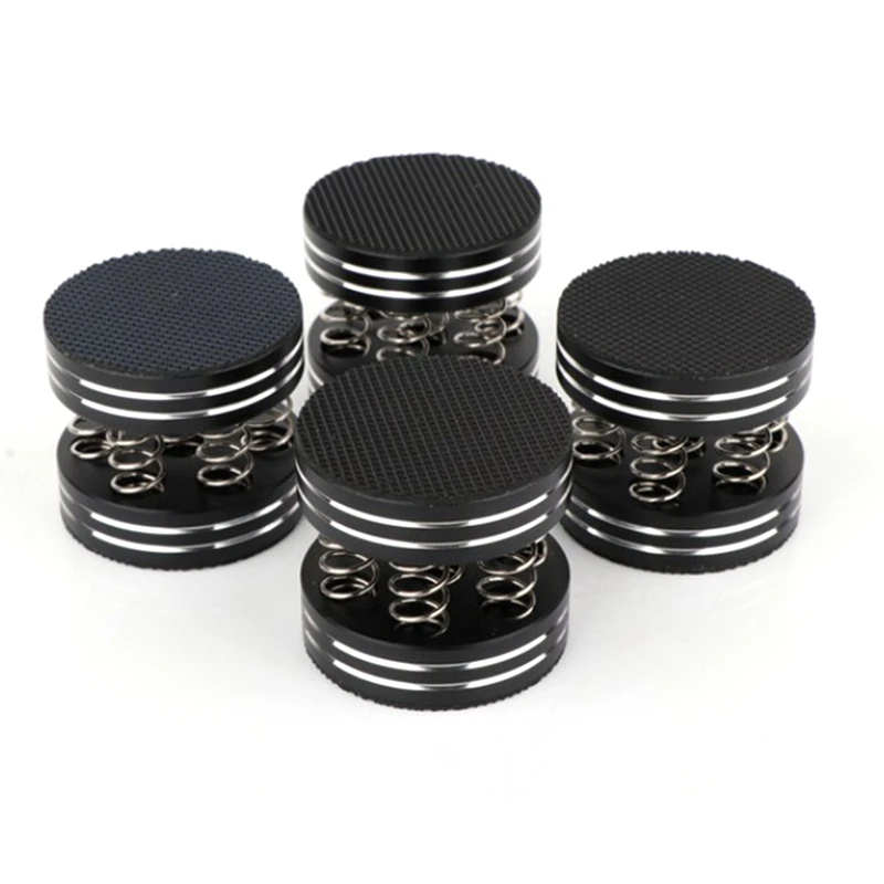 

4Pcs Audiophile Shock Spikes Spring Damping Pad HIFI Stand Feet Speaker Spike Audio CD Amplifier Foot Pad