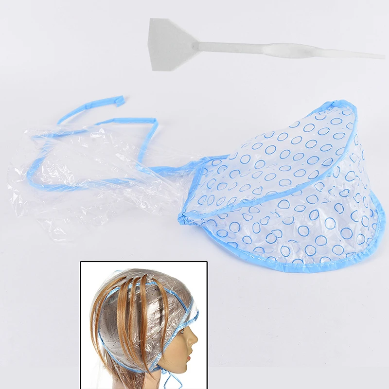 

Disposable Pick And Dye Cap Salon Hair Coloring Safety DIY Dye Cap Hook Hairstyling Tool Sets Hairdressing Coloring Tool