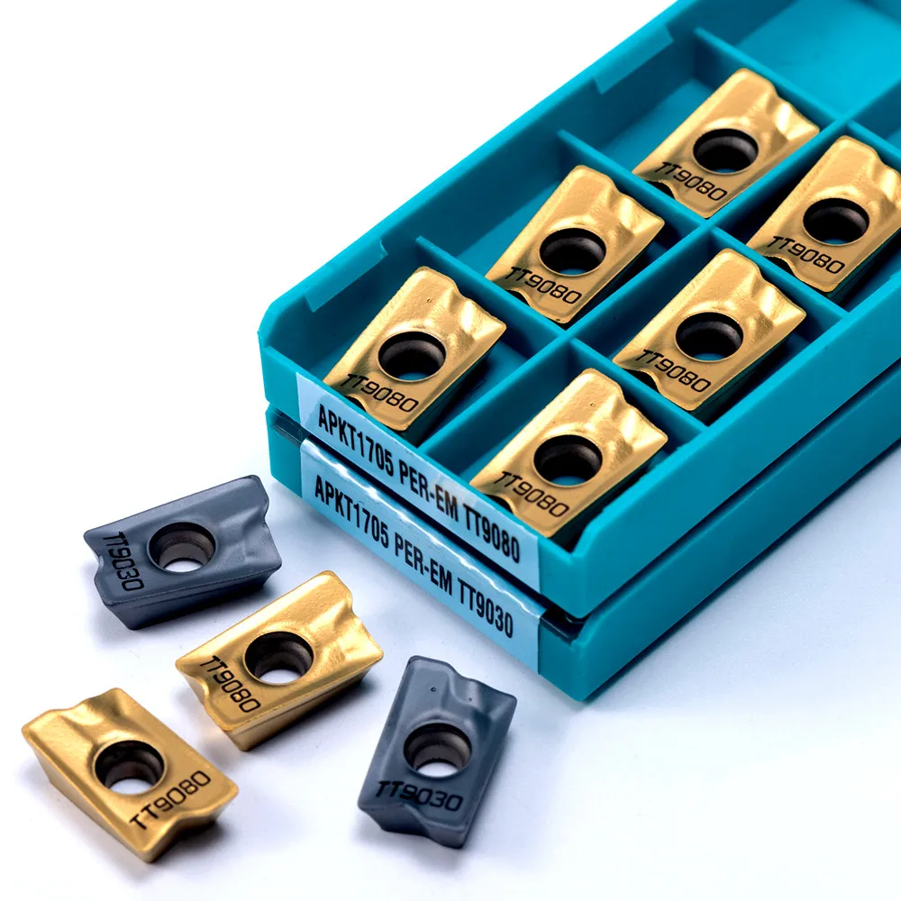 APKT1705 PER EM TT9080 TT9030 токарный станок металлический Фрезерный резак APKT 1705 9080 вставка