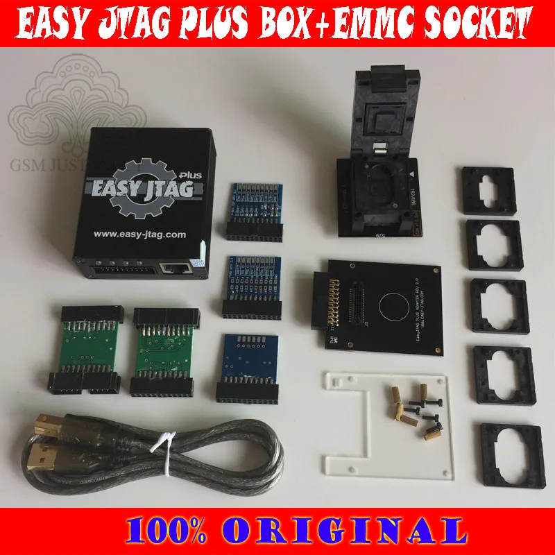 2020 новый простой jtag box полный комплект easy Jtag plus Easy-Jtag + EMMC socket для HTC/Huawei LGMotorola Samsung