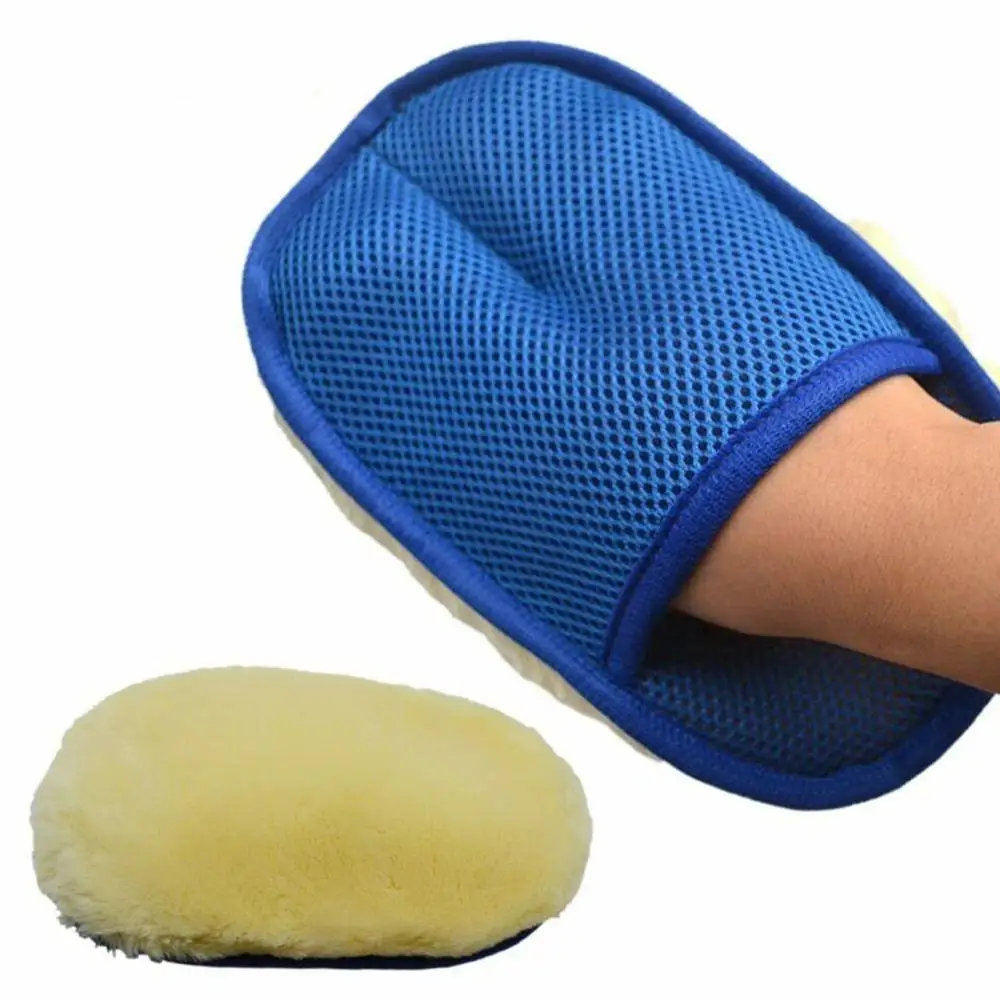 Автомобильные аксессуары для салона автомобиля шерсть мягкие перчатки мытья