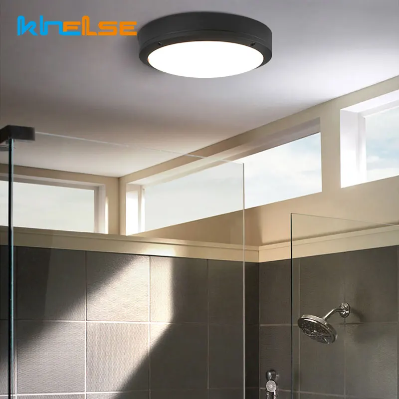 

Waterproof Outdoor Lighting Bathroom Lights Wall Sconce Lamp Flush LED Ceiling Light Kitchen Balcony Porch Door Fixtures 90-260V