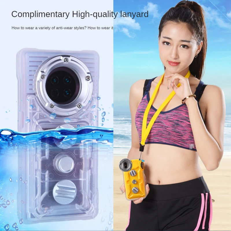 Водонепроницаемый чехол для Huawei мат 30 Pro мобильный телефон дайвинга подводного